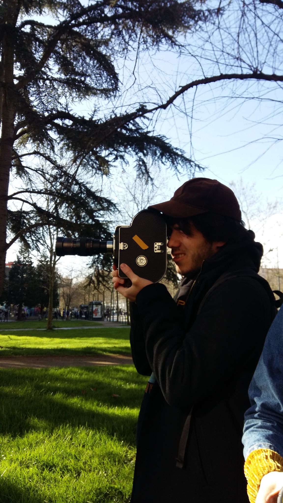 Photogramme du film La tâche de Rorschach (pellicule 16 mm)